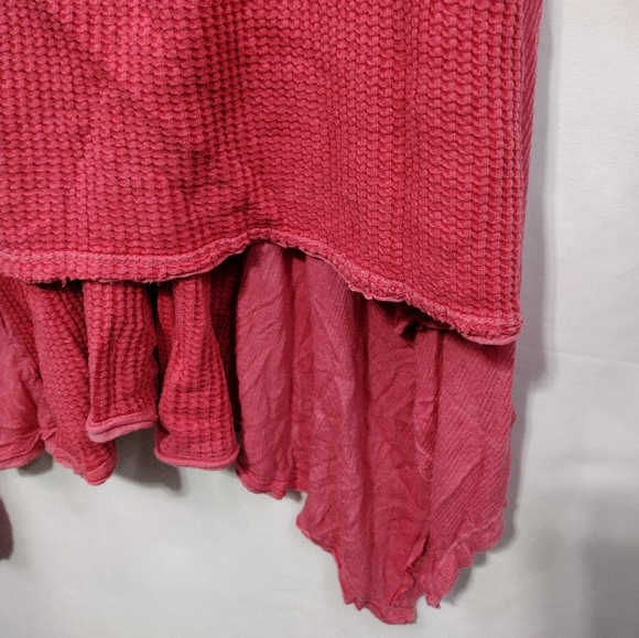 Caite By Athleta Embroidered Floral Blouse Womens XXL Red Boho Retro Holiday - Picture 4 of 7